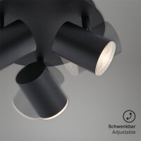 Badleuchte Briloner 3xGU10 Ø 21CM Badezimmerlampe...