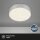 LED Deckenleuchte, Silber, 11 Watt, Sternenhimmel-Effekt, Ø 15,7 cm – Briloner