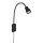 LED Wandleuchte Bettleuchte, Schwarz, 5 Watt, 6 x 69 cm – Briloner