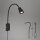 LED Wandleuchte Bettleuchte, Schwarz, 5 Watt, 6 x 69 cm – Briloner