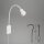 LED Wandleuchte Bettleuchte, Weiß, 5 Watt, 3000K, 2,6 x 6 x 69 cm – Briloner