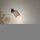 Wandlampe Spot Wandleuchte mit Sternendekor, Grau, Schwarz, 25 Watt, E27-Fassung – Briloner