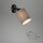Wandlampe Spot Wandleuchte mit Sternendekor, Grau, Schwarz, 25 Watt, E27-Fassung – Briloner