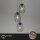 3-flammige Pendelleuchte Waktu, Schwarz / Holz, 3 x E27 max. 60W (exkl.), Ø 31,5 cm – Briloner