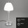 Tischleuchte Tischlampe, Silber, 25 Watt (exkl.), Ø 10 cm – Briloner