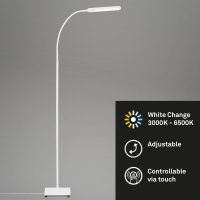 Stehleuchte Briloner LED 6,5W 183CM Stehlampe Dimmbar CCT...