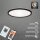 Smartes LED-Panel, Schwarz, 18 Watt, 2700 – 6500K, dimmbar, smart steuerbar – Briloner