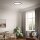 Smartes LED-Panel, Schwarz, 18 Watt, dimmbar, smart steuerbar, mit Fernbedienung – Briloner