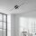 LED Deckenleuchte mit Laserlochoptik, Schwarz, 10,5 Watt, 1400lm, 3000K – Briloner