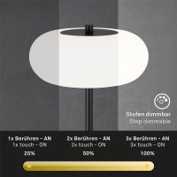 B-Kartonage Tischleuchte Briloner LED 4,5W Ø...