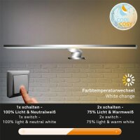 Briloner Badleuchte Cool&Cosy LED 8W CCT-Dimmfunktion...