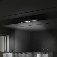 Briloner Badleuchte Cool&Cosy LED 8W CCT-Dimmfunktion Spiegelleuchte IP44 Badlampe Chrom