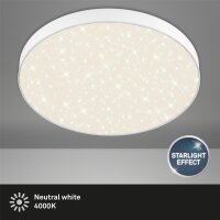 LED Deckenleuchte Sternenhimmel, Weiß, 24,5 Watt,...