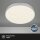 LED Deckenlampe, silber, 21 Watt, Neutralweiß, Sternenhimmel-Effekt, Ø 28,7 cm – Briloner