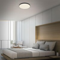 LED Deckenleuchte Flame Star, Schwarz, 24,5 Watt, 4000K, Sternenhimmel-Effekt – Briloner