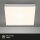 LED Deckenleuchte, silber, weiß, 21 Watt, 28,7 x 28,7 x 3,6 cm – Briloner