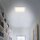 LED Deckenleuchte, silber, weiß, 21 Watt, 28,7 x 28,7 x 3,6 cm – Briloner