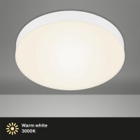 LED Deckenleuchte Flame, Weiß, 21 Watt, 3000K,...