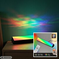 Tischleuchte LED Wallwasher, Schwarz, 9 Watt, dimmbar,...