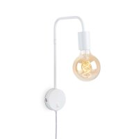 LED Wandleuchte Bettlampe, Weiß, 10 Watt, 19 x 8 x 33,5 cm – Briloner