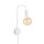 LED Wandleuchte Bettlampe, Weiß, 10 Watt, 19 x 8 x 33,5 cm – Briloner