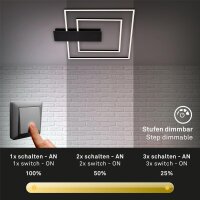 Deckenleuchte Briloner LED dimmbar über...