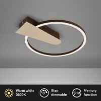 Deckenleuchte Briloner Nico LED 12W 34CM Deckenlampe...