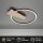 Deckenleuchte Briloner Nico LED 12W 34CM Deckenlampe Dimmbar Rund 3000K Gold-Braun
