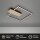 Deckenleuchte Briloner Frame Nico LED 12W 37,5CM Deckenlampe Dimmbar 3000K Gold-Braun