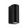 Briloner Brilo Outdoor Außenwandleuchte 9,4W GU10 Up & Down IP44 Schwarz