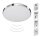 Deckenleuchte Telefunken LED 16W Ø29CM Sensor Deckenlampe IP44 Rund Chrom
