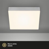 LED Deckenleuchte Rahmenlose, Silber, 16 Watt, 1600lm,...