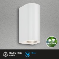 Briloner Brilo Outdoor Außenwandleuchte 9,4W GU10...