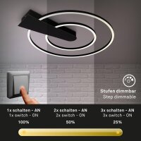 Deckenleuchte Briloner LED 25W Deckenlampe dimmbar...