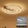 LED Deckenleuchte Stufendimmbare, Aluminium, 25 Watt, 3000lm, 3000K, Memory-Funktion – Briloner
