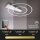 LED Deckenleuchte Stufendimmbare, Aluminium, 25 Watt, 3000lm, 3000K, Memory-Funktion – Briloner
