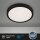 LED Badleuchte Brilo, Schwarz, 18,5 Watt, 4000K, Sternenhimmel-Effekt, Ø 28 cm – Briloner