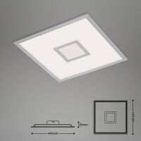 Deckenleuchte Briloner 24 Watt LED Deckenlampe mit RGB im...