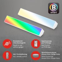 Tischleuchte Briloner Indirekte Beleuchtung LED 9W CCT RGB weiß