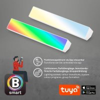 Tischleuchte Briloner Indirekte Beleuchtung LED 9W CCT RGB weiß