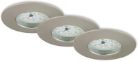 LED Einbauleuchte, 5,5 Watt, dimmbar, schwenkbar, IP23 – Briloner