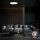 LED Deckenlampe Ivy Sky, Schwarz, 24 Watt, 3000 – 6500K, dimmbar, smart steuerbar – Briloner