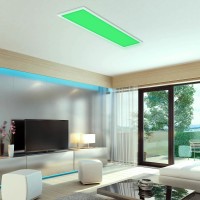 B-Kartonage Deckenleuchte LED Panel Smart-Home 100cm CCT RGB Deckenlampe