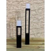Außenleuchte Sockelleuchte Wofi Sierra LED 10W IP54 Gartenlampe schwarz