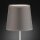 Tischleuchte Action Cesena E14 Tischlampe Stoffschirm Grau