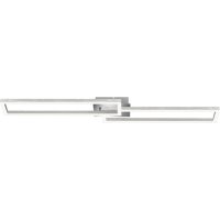 Telefunken Frame LED Deckenleuchte Wifi Smarte Deckenlampe Farbsteuerung Aluminium Chrom