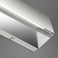 LED Spiegelleuchte Brilo, Chrom, 8 Watt, 4000K, 36 x 10 x 8,5 cm – Briloner