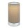 Tischleuchte Briloner Akku LED 3W USB Taupe Tischlampe