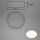 LED Deckenleuchte Deckenlampe, Silber, 24 Watt, 2700 – 6500K, dimmbar – Briloner