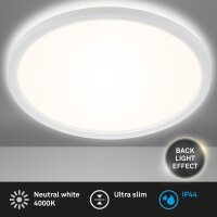 LED Deckenleuchte Badleuchte, Weiß, 19 Watt,...